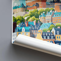 Quebec Poster - Canada Wall Art