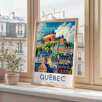 Quebec Poster - Canada Wall Art