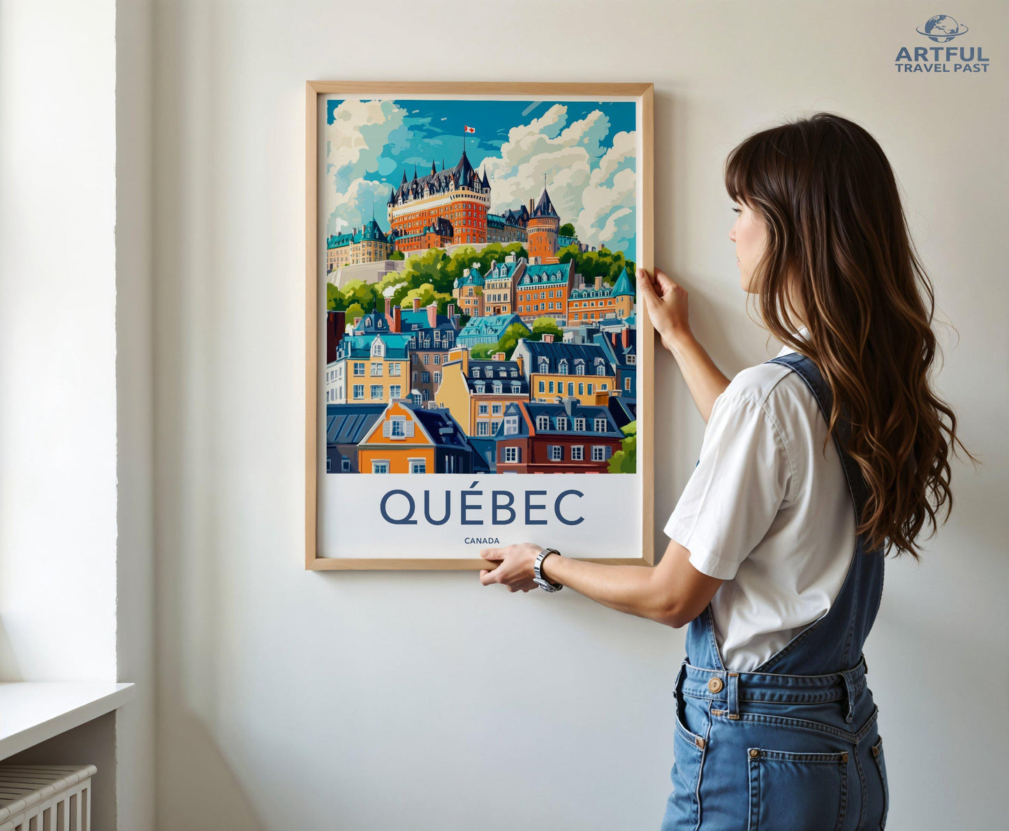 Quebec Poster - Canada Wall Art
