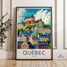 Quebec Poster - Canada Wall Art