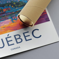 Quebec Poster - Canada Wall Art