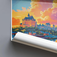 Quebec Poster - Canada Wall Art