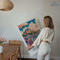 Quebec Poster - Canada Wall Art