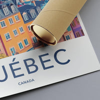 Quebec Poster - Canada Wall Art