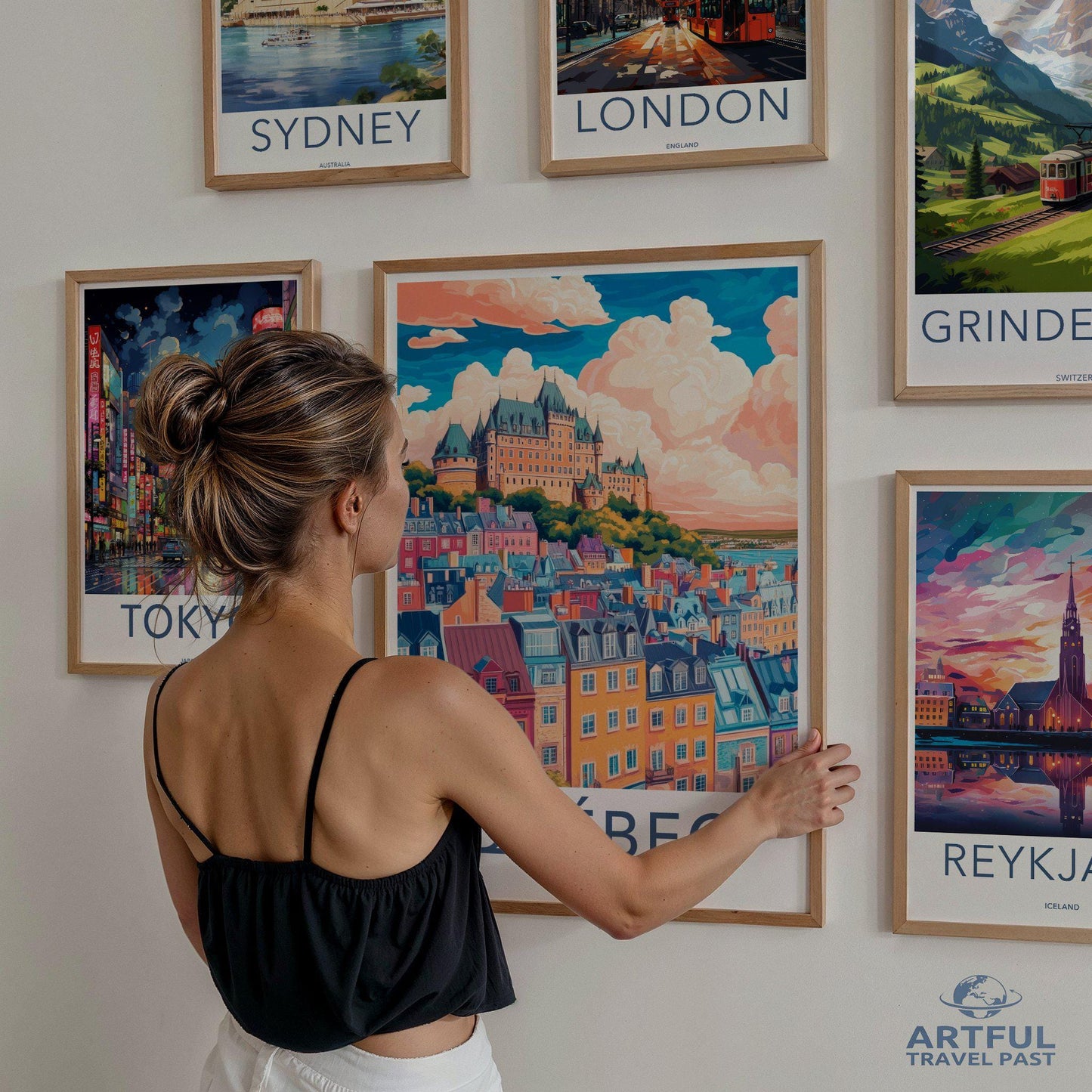 Quebec Poster - Canada Wall Art