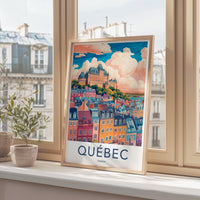 Quebec Poster - Canada Wall Art