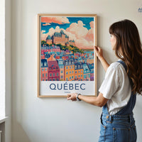 Quebec Poster - Canada Wall Art