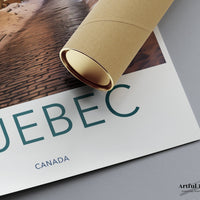 Quebec Poster - Canada Wall Art