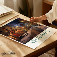 Quebec Poster - Canada Wall Art