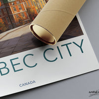 Quebec Poster | Quebec Wall Art | Canada Decor