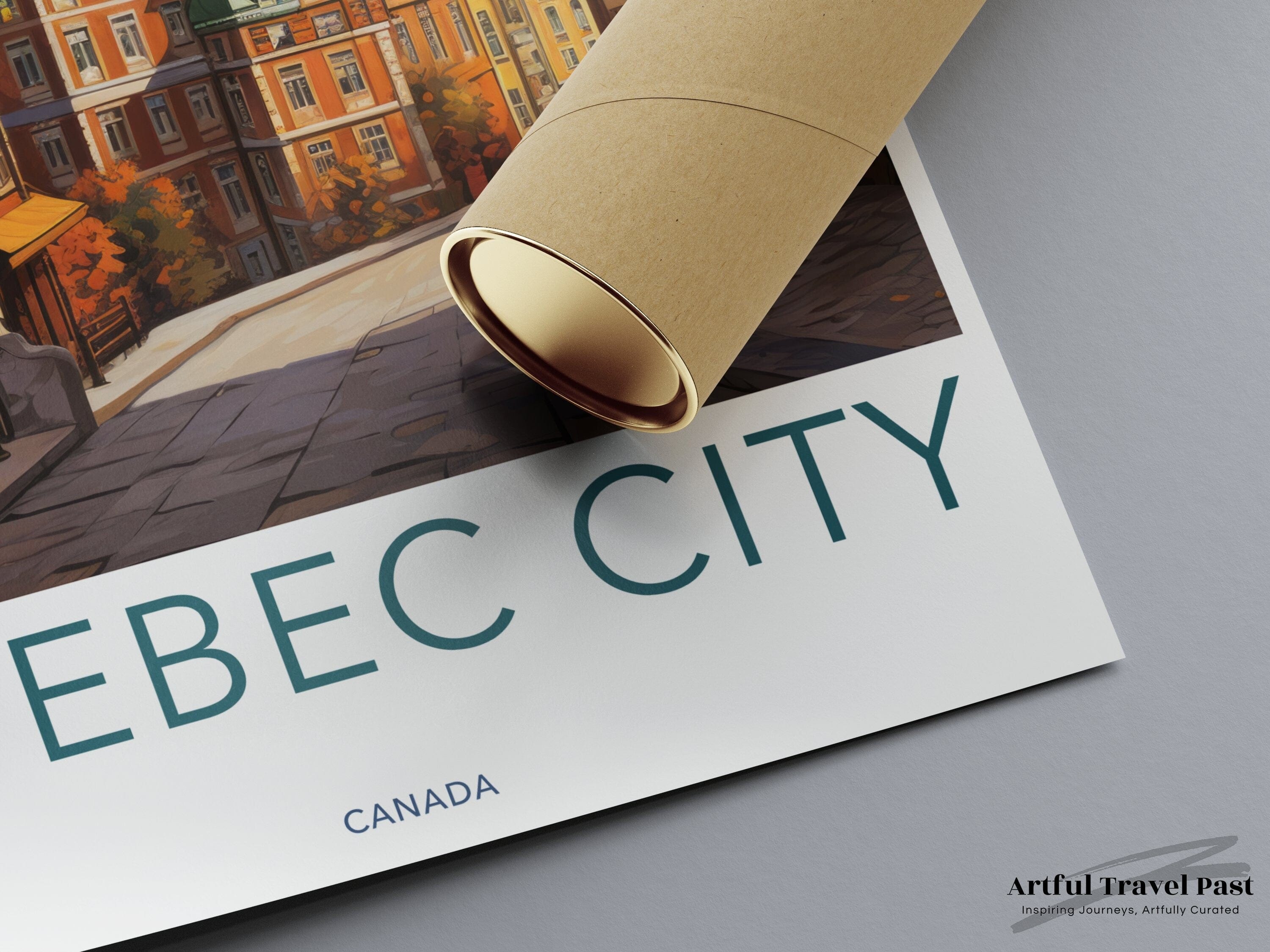 Quebec Poster | Quebec Wall Art | Canada Decor