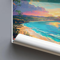 Queensland Poster | Australia Wall Art | Oceania Decor