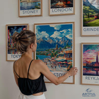 Queenstown Poster | New Zealand Wall Art