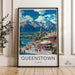 Queenstown Poster | New Zealand Wall Art