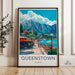 Queenstown Poster - New Zealand Wall Art