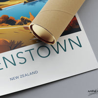 Queenstown Poster | New Zealand Wall Art