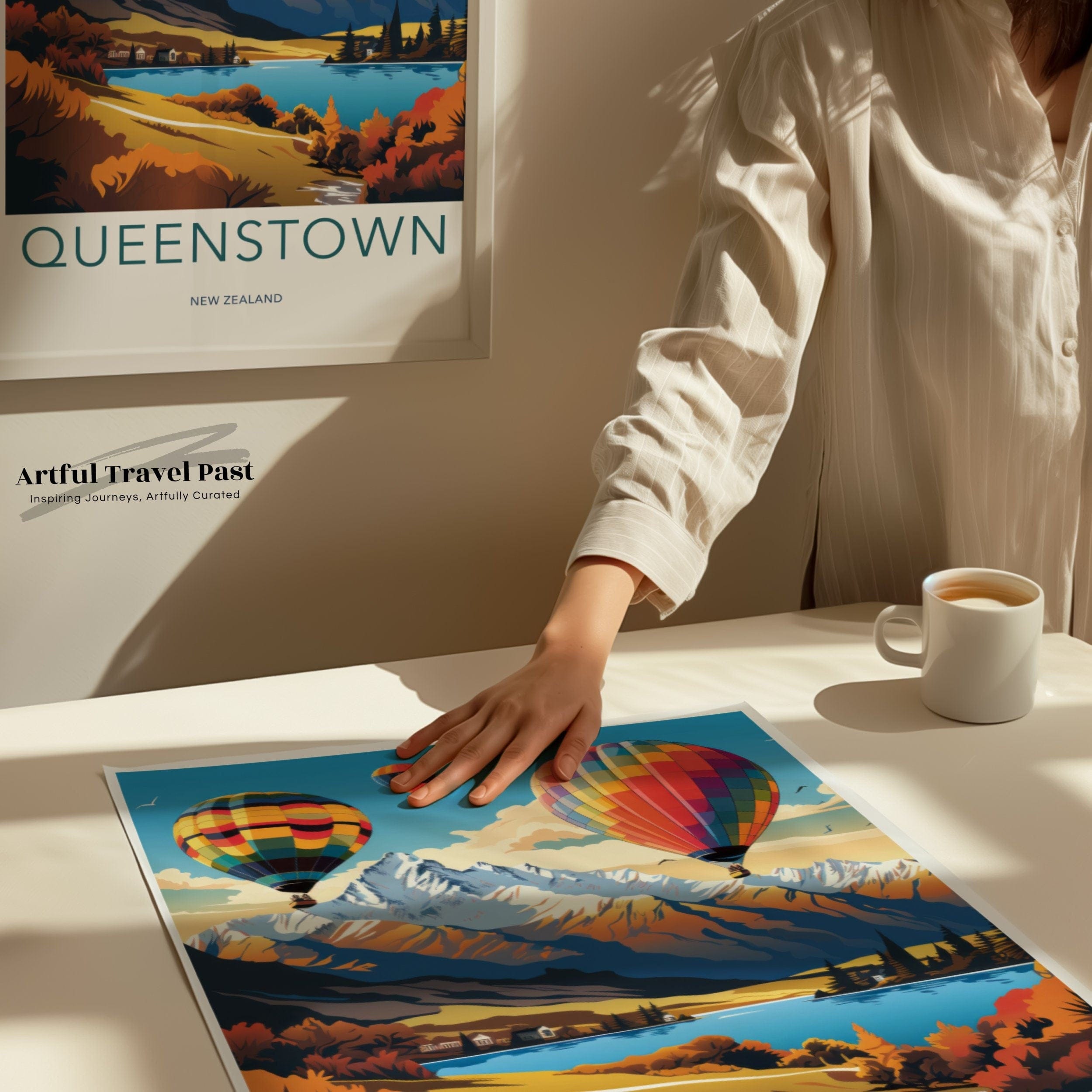 Queenstown Poster | New Zealand Wall Art