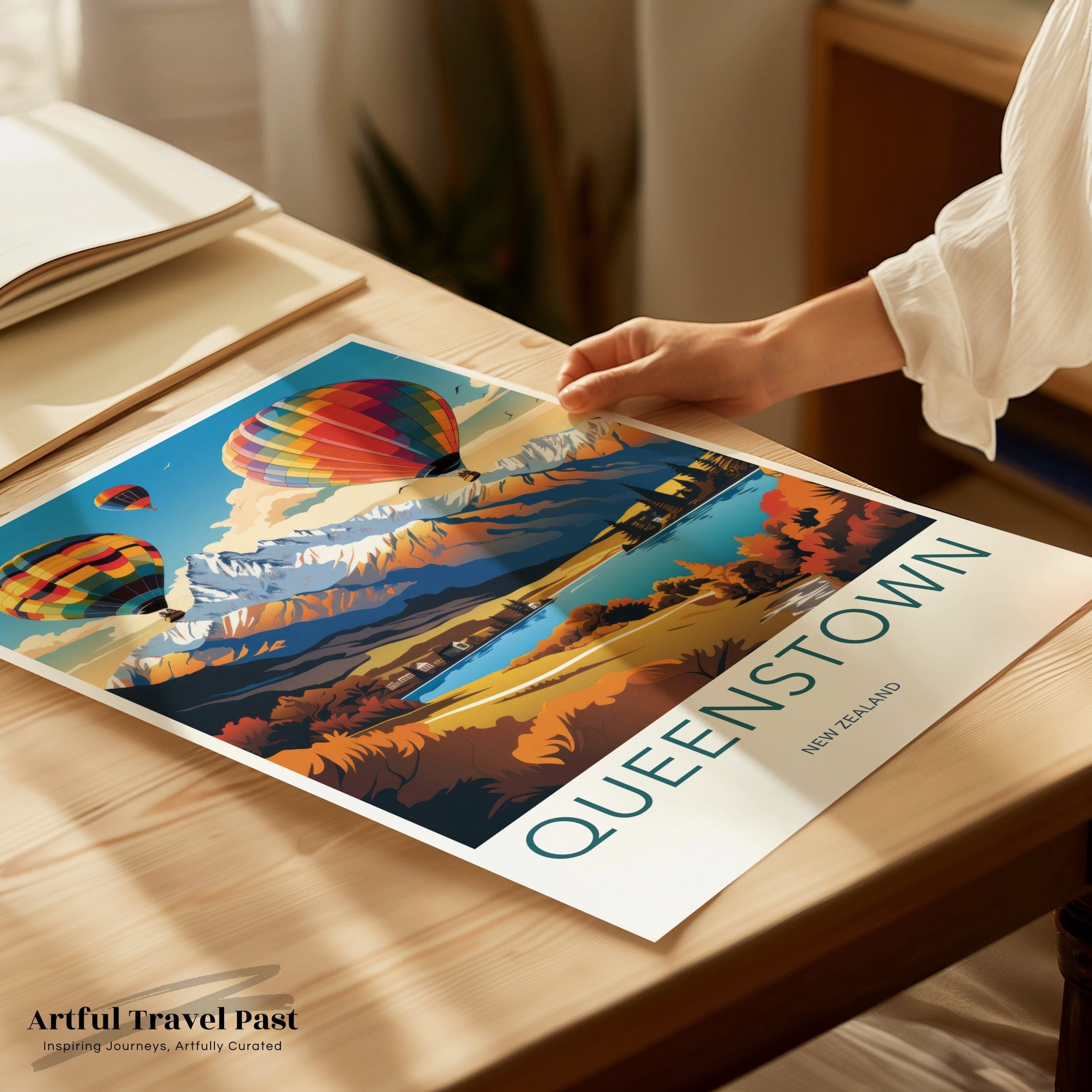 Queenstown Poster | New Zealand Wall Art