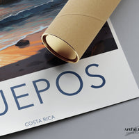 Quepos Poster | Costa Rica Wall Art