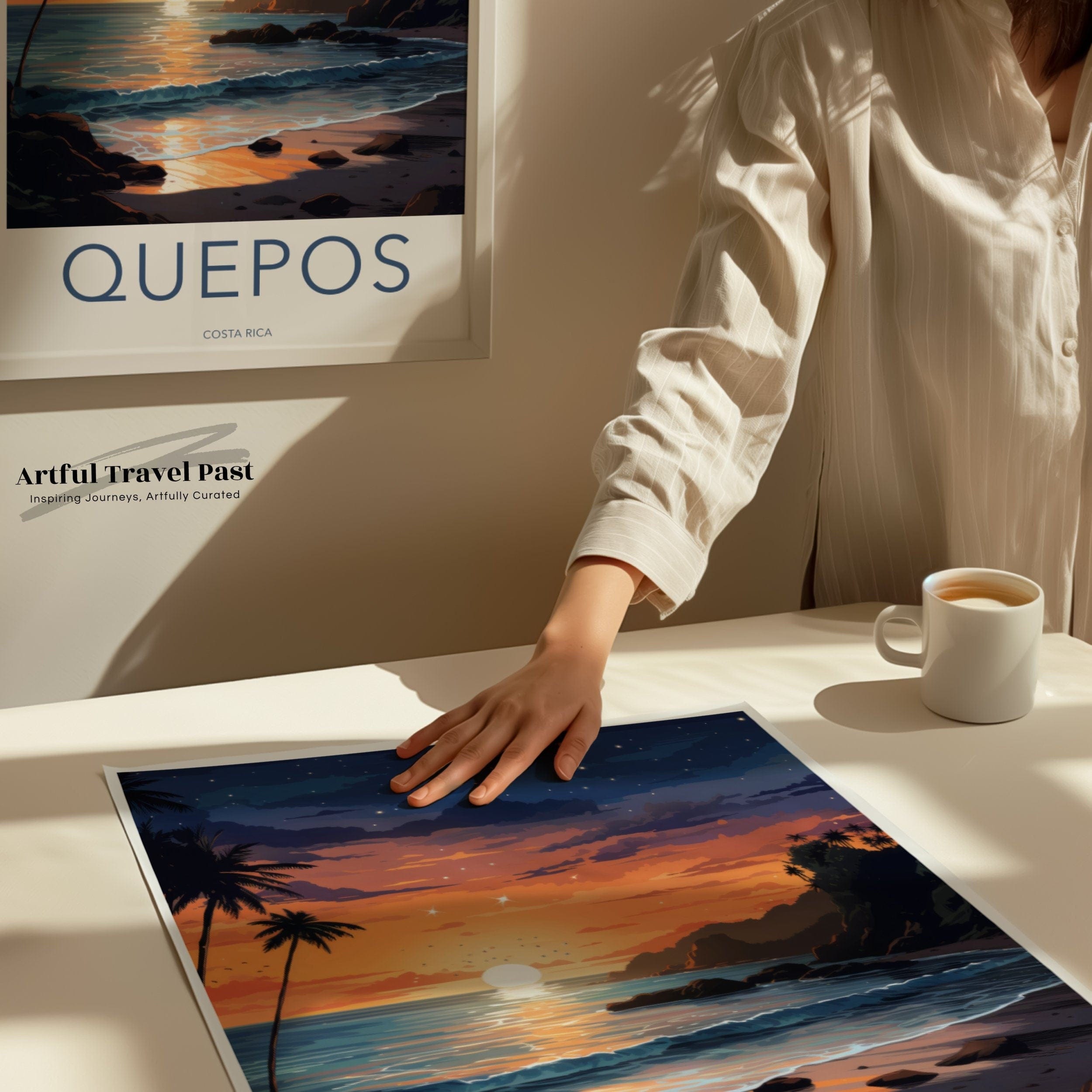 Quepos Poster | Costa Rica Wall Art