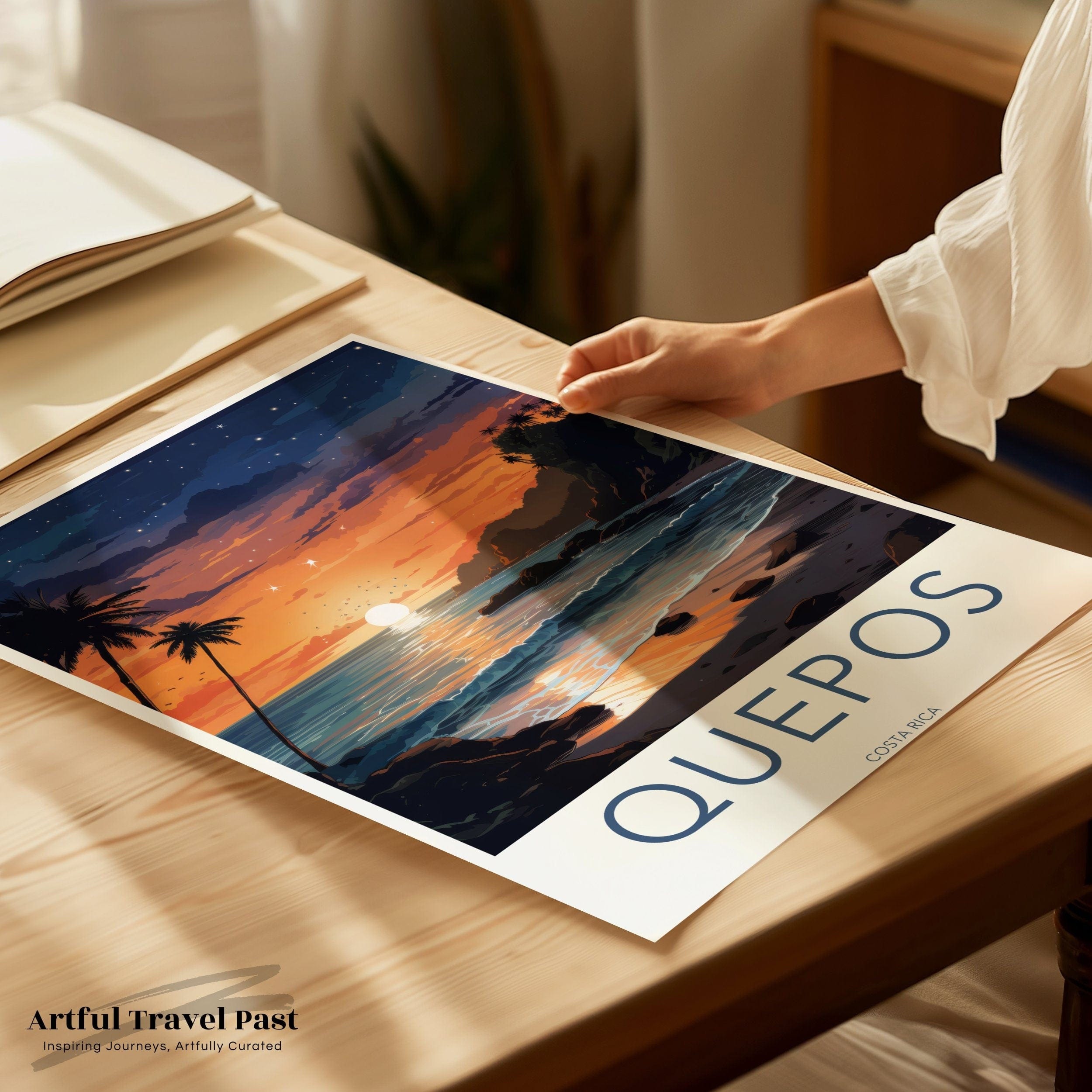 Quepos Poster | Costa Rica Wall Art