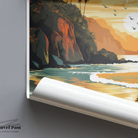 Quepos Poster - Costa Rica Wall Art