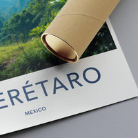Queretaro Poster - Mexico Wall Art