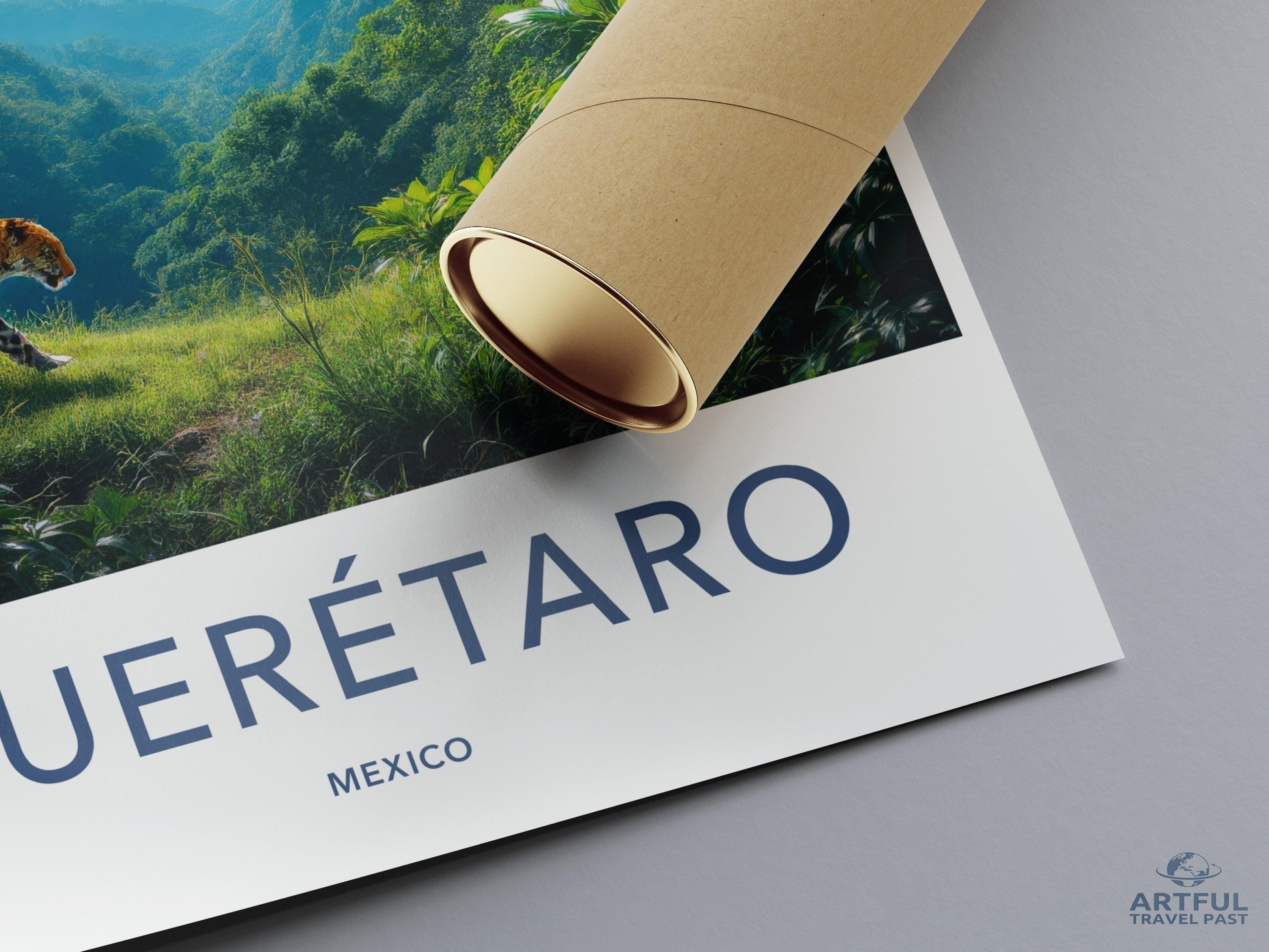 Queretaro Poster - Mexico Wall Art