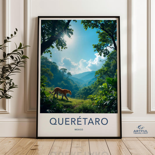 Queretaro Poster - Mexico Wall Art