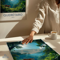 Queretaro Poster - Mexico Wall Art