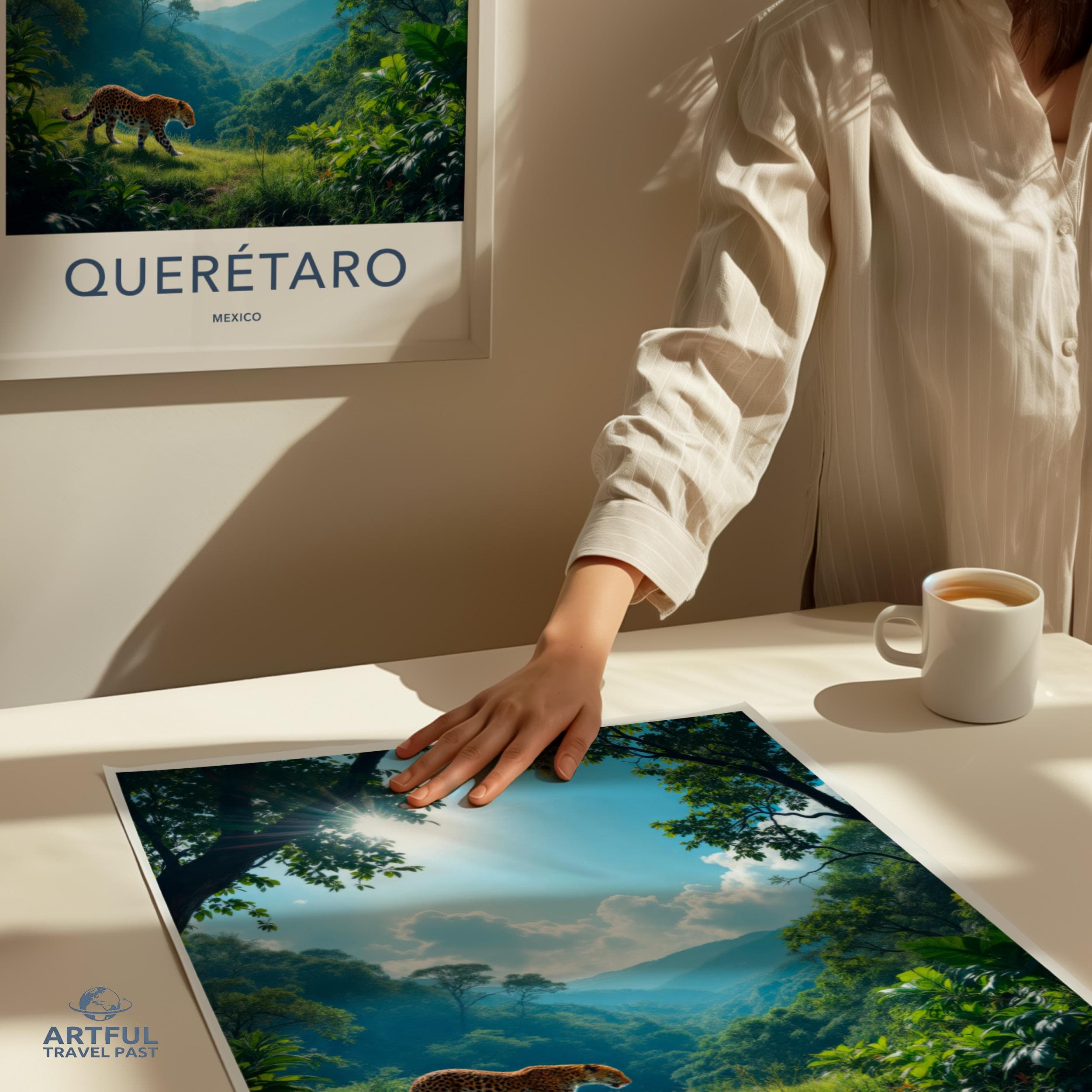 Queretaro Poster - Mexico Wall Art