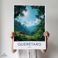 Queretaro Poster - Mexico Wall Art
