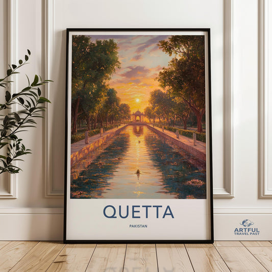 Quetta Poster - Pakistan Wall Art