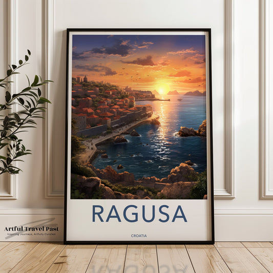 Ragusa Poster - Croatia Wall Art