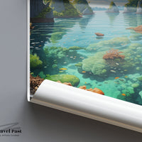 Raja Ampat Poster - Indonesia Wall Art