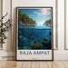 Raja Ampat Poster - Indonesia Wall Art