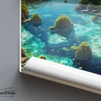 Raja Ampat Poster - Indonesia Wall Art