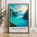 Raja Ampat Poster - Indonesia Wall Art