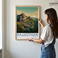 Rajasthan Poster - India Wall Art