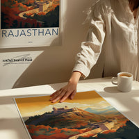 Rajasthan Poster | Rajasthan Wall Art | India Decor