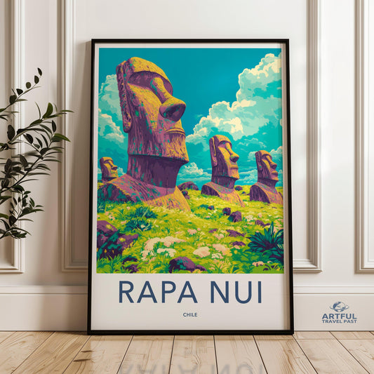 Rapa Nui Chile Poster