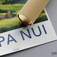 Rapa Nui Poster - Chile Wall Art