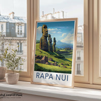 Rapa Nui Poster - Chile Wall Art