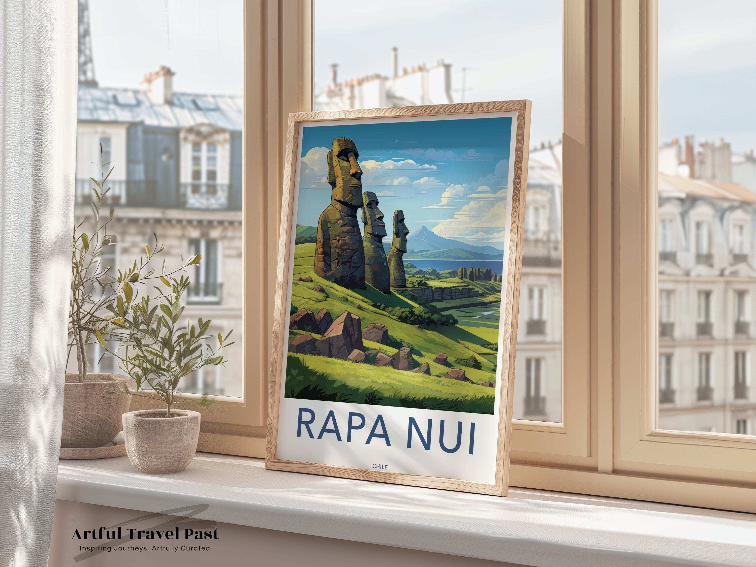 Rapa Nui Poster - Chile Wall Art