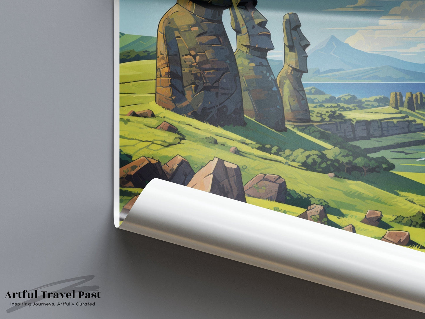 Rapa Nui Poster - Chile Wall Art