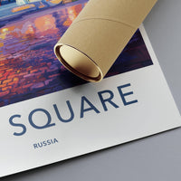 Red Square Moscow Poster - Russia Wall Art