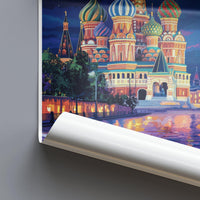 Red Square Moscow Poster - Russia Wall Art