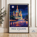 Red Square Moscow Poster - Russia Wall Art
