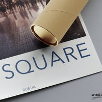 Red Square Poster - Russia Wall Art