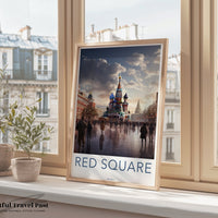 Red Square Poster - Russia Wall Art
